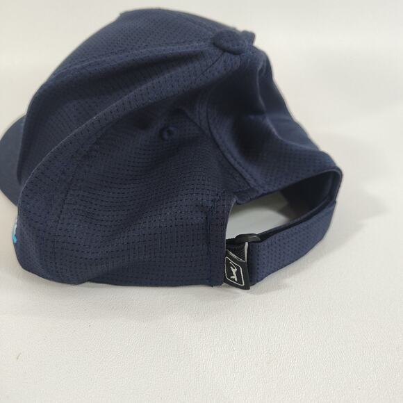 PGA Tour Airflux Vent Golf Hat Cap Official Adjustable Navy Blue - Picture 2 of 3